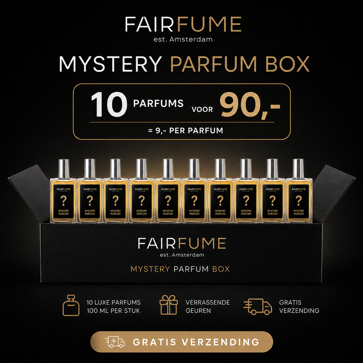 Mysterybox (10x100ml parfum)
